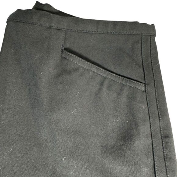 3.0 Phillip Lim Black Cotton/Modal/Elastane High Rise Moto Jodhpurs Sz 10 - Picture 8 of 12